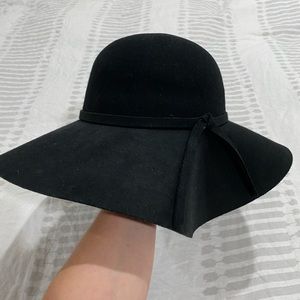 Floppy Black felt hat